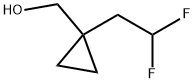 [1-(2,2-Difluoro-ethyl)-cyclopropyl]-methanol Struktur