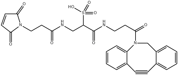 MAL-SULFO-DBCO,2028281-86-7,结构式