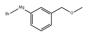 3-(METHOXYMETHYL)PHENYLMAGNESIUM BROMIDE, 0.50 M in THF Structure