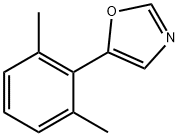 5-(2,6-Dimethylphenyl)oxazole 结构式