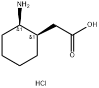 2-[(1R,2R)-2-Aminocyclohexyl]acetic acid hydrochloride,2031242-85-8,结构式