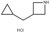 3-(cyclopropylmethyl)azetidine hydrochloride Struktur