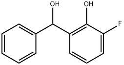 2-fluoro-6-(hydroxy(phenyl)methyl)phenol Structure