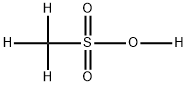 Methane-d3-sulfonic acid-d 化学構造式