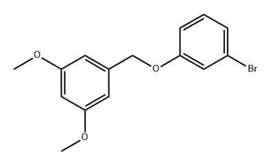 5-[(3-Bromophenoxy)methyl]-1,3-dimethoxybenzene|