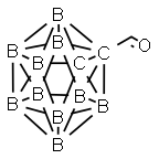 1-羧基-邻碳硼烷,20394-07-4,结构式