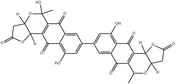 1-hydroxycrisamicin A Struktur