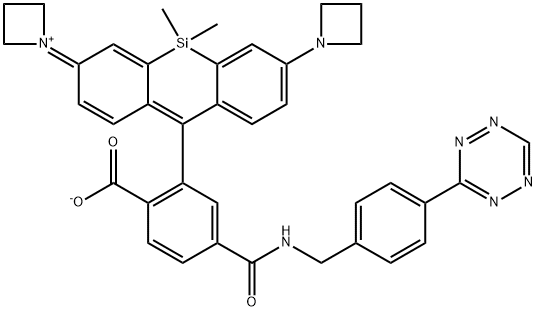 JF646, Tetrazine Structure