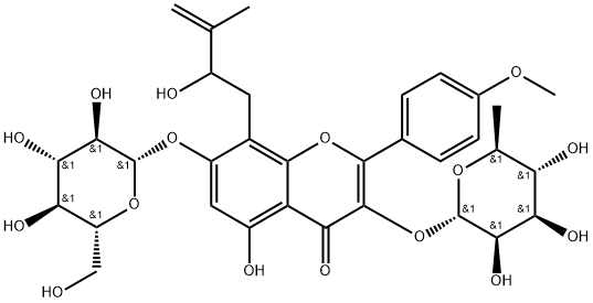 hydroxyl icariin 结构式
