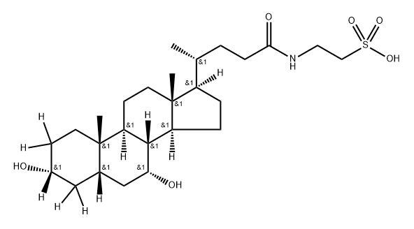 Taurochenodeoxycholic Acid D5,2044276-14-2,结构式