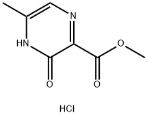 methyl 5-methyl-3-oxo-3,4-dihydropyrazine-2-carboxylate hydrochloride Struktur