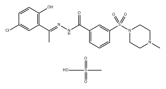 SECLIDEMSTAT MESYLATE,2044953-70-8,结构式