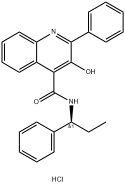 タルネタント塩酸塩 化学構造式