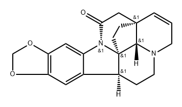 5H,14bH-14a,14c-Ethano-3H-[1,3]benzodioxolo[5',6':2,3]indolizino[7,8,1-aij]quinolizin-13(14H)-one, 6,6a-dihydro-, (6aS,14aS,14bS,14cR)-|化合物 T34576