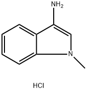 1-Methyl-1H-indol-3-amine hydrochloride Structure