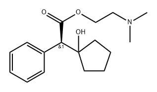 204990-62-5 Benzeneacetic acid, α-(1-hydroxycyclopentyl)-, 2-(dimethylamino)ethyl ester, (R)-