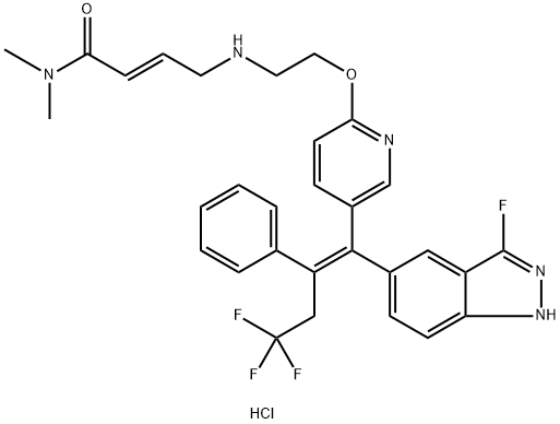 H3B-6545 Hydrochloride 化学構造式