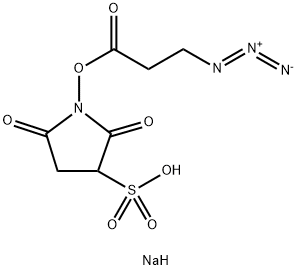 3-Azidopropionic Acid Sulfo-NHS Ester Struktur