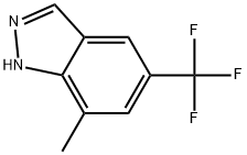 7-methyl-5-(trifluoromethyl)-1H-indazole,2055497-37-3,结构式