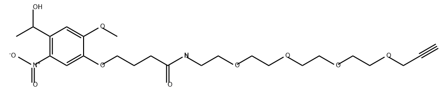 PC 炔-四聚乙二醇-羟基,2055736-24-6,结构式