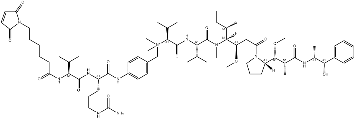 MC-VAL-CIT-PAB-AURISTATIN E,2055896-77-8,结构式