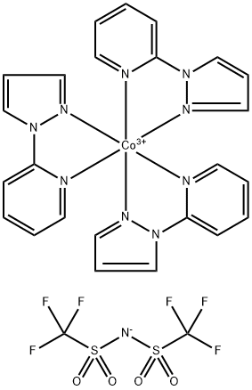 Cobalt(3+), tris[2-(1H-pyrazol-1-yl-κN2)pyridine-κN]-, (OC-6-22)-, salt with 1,1,1-trifluoro-N-[(trifluoromethyl)sulfonyl]methanesulfonamide (1:3)|