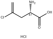 (S)-2-氨基-4-氯戊-4-烯酸盐酸盐,2059914-75-7,结构式