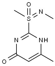2-(N,S-二甲基磺酰亚胺基)-6-甲基嘧啶-4(1H)-酮, 2059933-92-3, 结构式