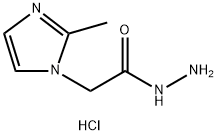 2-(2-Methyl-1H-imidazol-1-yl)acetohydrazide Dihydrochloride Struktur