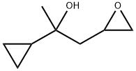 2-cyclopropyl-1-(oxiran-2-yl)propan-2-ol Structure