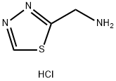(1,3,4-噻二唑-2-基)甲胺二盐酸盐,2060063-87-6,结构式