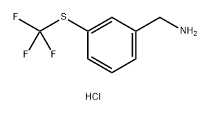 1-{3-[(trifluoromethyl)sulfanyl]phenyl}methanamin
e hydrochloride|