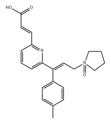 2064110-20-7 1-((E)-3-(6-((E)-2-Carboxyvinyl)pyridin-2-yl)-3-(p-tolyl)allyl)pyrrolidine 1-oxide