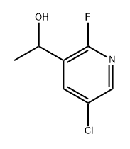 1-(5-Chloro-2-fluoropyridin-3-yl)ethanol,2064250-47-9,结构式