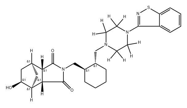 鲁拉西酮杂质, 2070009-33-3, 结构式