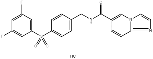 GNE-617 (hydrochloride), 2070014-99-0, 结构式