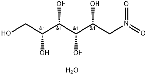 1-脱氧-1-硝基-D-艾杜糖醇半水合物,207121-57-1,结构式