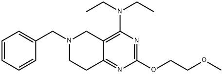 2071638-98-5 N,N-Diethyl-5,6,7,8-tetrahydro-2-(2-methoxyethoxy)-6-(phenylmethyl)pyrido[4,3-d]pyrimidin-4-amine