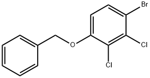 1-(Benzyloxy)-4-bromo-2,3-dichlorobenzene Structure