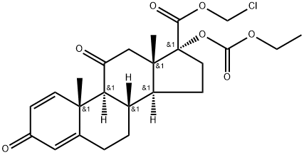 loteprednol Impurity 8 Struktur