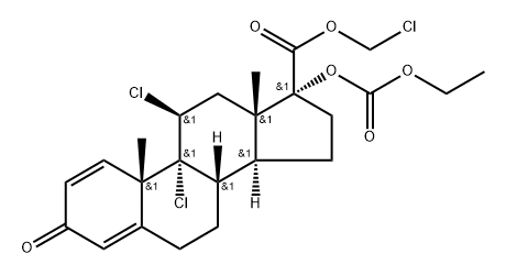 氯替泼诺杂质,207670-57-3,结构式