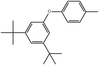 1,3-Bis(1,1-dimethylethyl)-5-(4-methylphenoxy)benzene,207913-15-3,结构式