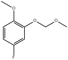 4-fluoro-1-methoxy-2-(methoxymethoxy)benzene Structure