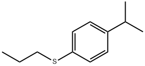 (4-isopropylphenyl)(propyl)sulfane,20807-86-7,结构式