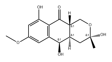 小柱孢素 A,208183-19-1,结构式