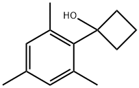 1-mesitylcyclobutanol Structure