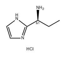 (S)-1-(1H-imidazol-2-yl)propan-1-amine dihydrochloride 结构式
