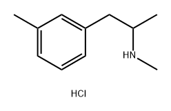 methyl[1-(3-methylphenyl)propan-2-yl]amine hydrochloride 结构式