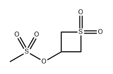 1,1-二氧化硫杂环丁烷-3-基甲磺酸酯, 2089377-05-7, 结构式