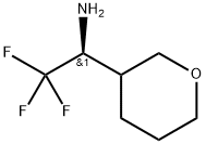 2H-Pyran-3-methanamine, tetrahydro-α-(trifluoromethyl)-, (αS)-,2089682-28-8,结构式